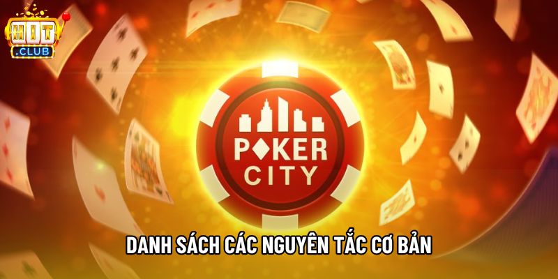 Danh sách các nguyên tắc cơ bản