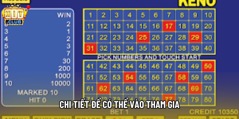 Chi tiết để có thể vào tham gia Chi tiết để có thể vào tham gia