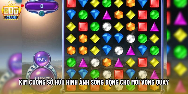 Kim cương sở hữu hình ảnh sống động cho mỗi vòng quay Kim cương sở hữu hình ảnh sống động cho mỗi vòng quay